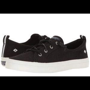 Sperry- Crest Vibe Washed Linen Sneakers